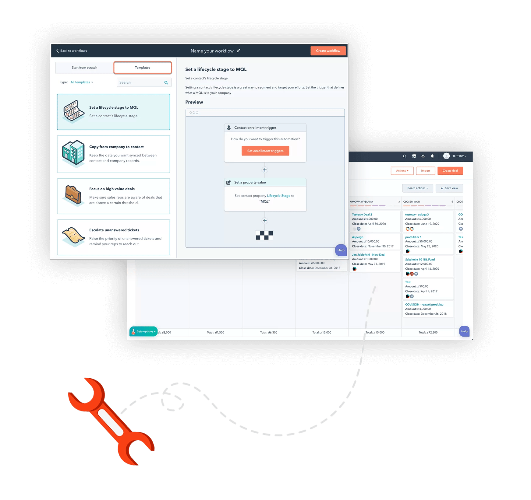 As a hubspot partner, we provide full implementation support